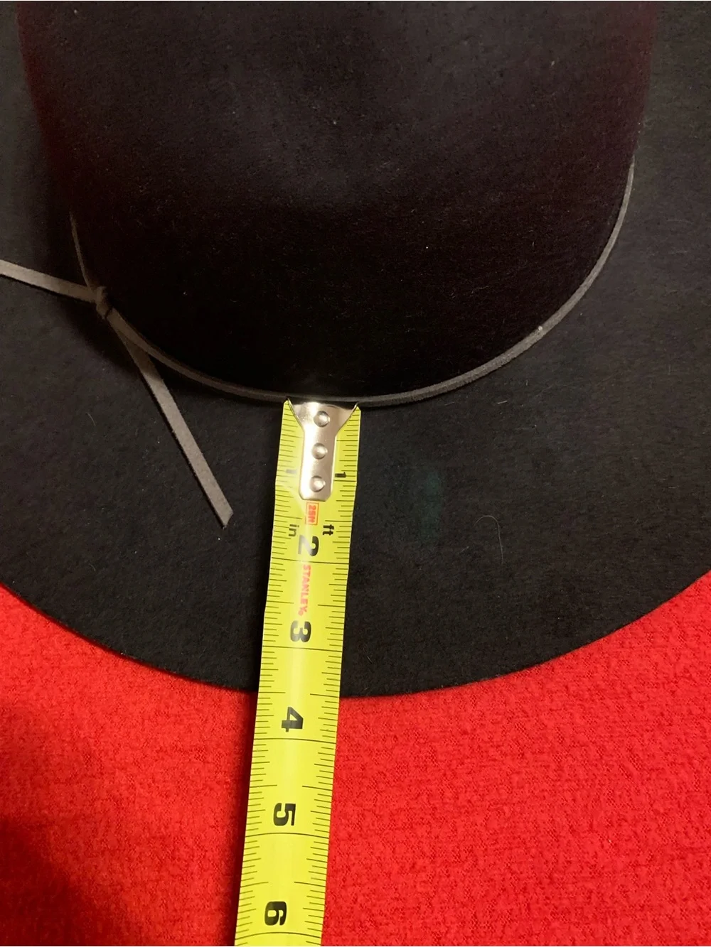 Vintage San Diego Hat Company Felted Wool Floppy Fedora Hat Black - Picture 16 of 16